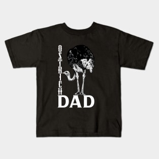 Ostrich lover - Ostrich Dad Kids T-Shirt